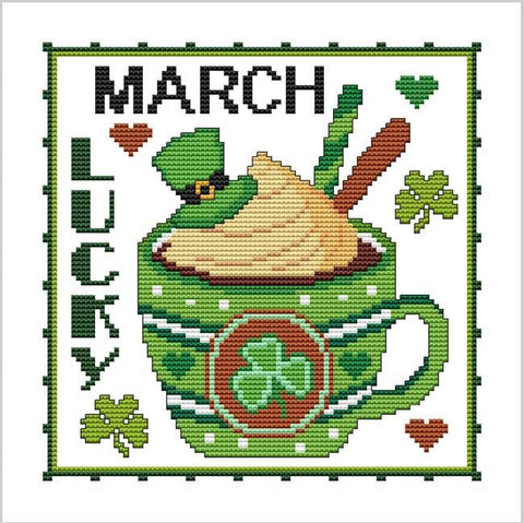 A Year Of Mugs: March - Cross Stitch Wonders