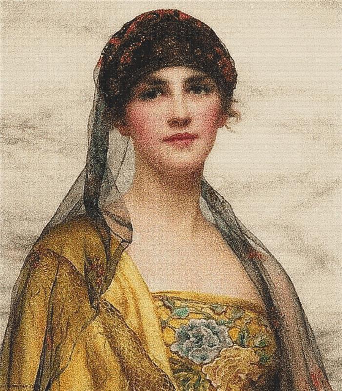 Portrait Of A Beauty - X Squared Cross Stitch