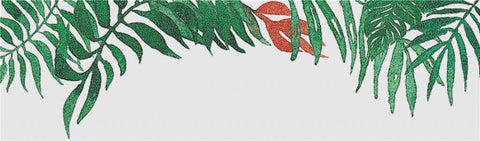 Tropical Border - X Squared Cross Stitch