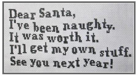 Dear Santa - Stitcherhood