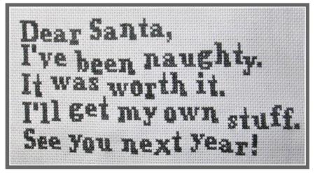Dear Santa - Stitcherhood