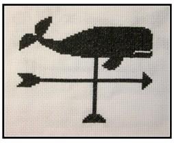 Whale Weathervane - Stitcherhood