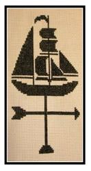 Ship Weathervane - Stitcherhood