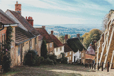 Old Houses - X Squared Cross Stitch