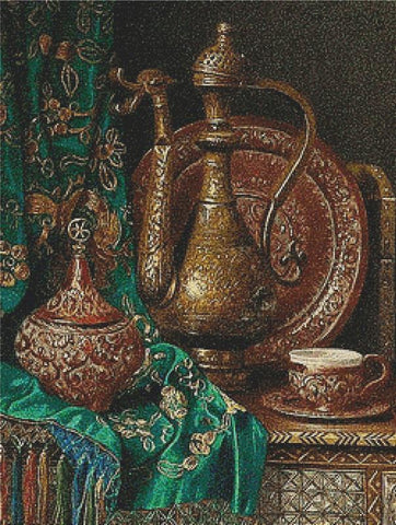 Orientalisches Stillleben - X Squared Cross Stitch