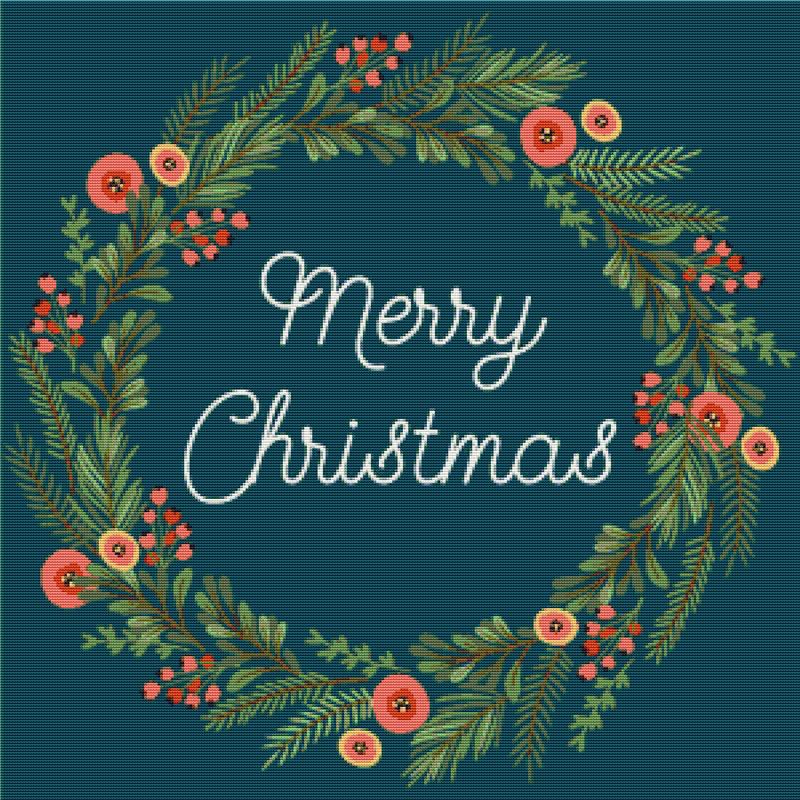 Merry Christmas XV - X Squared Cross Stitch