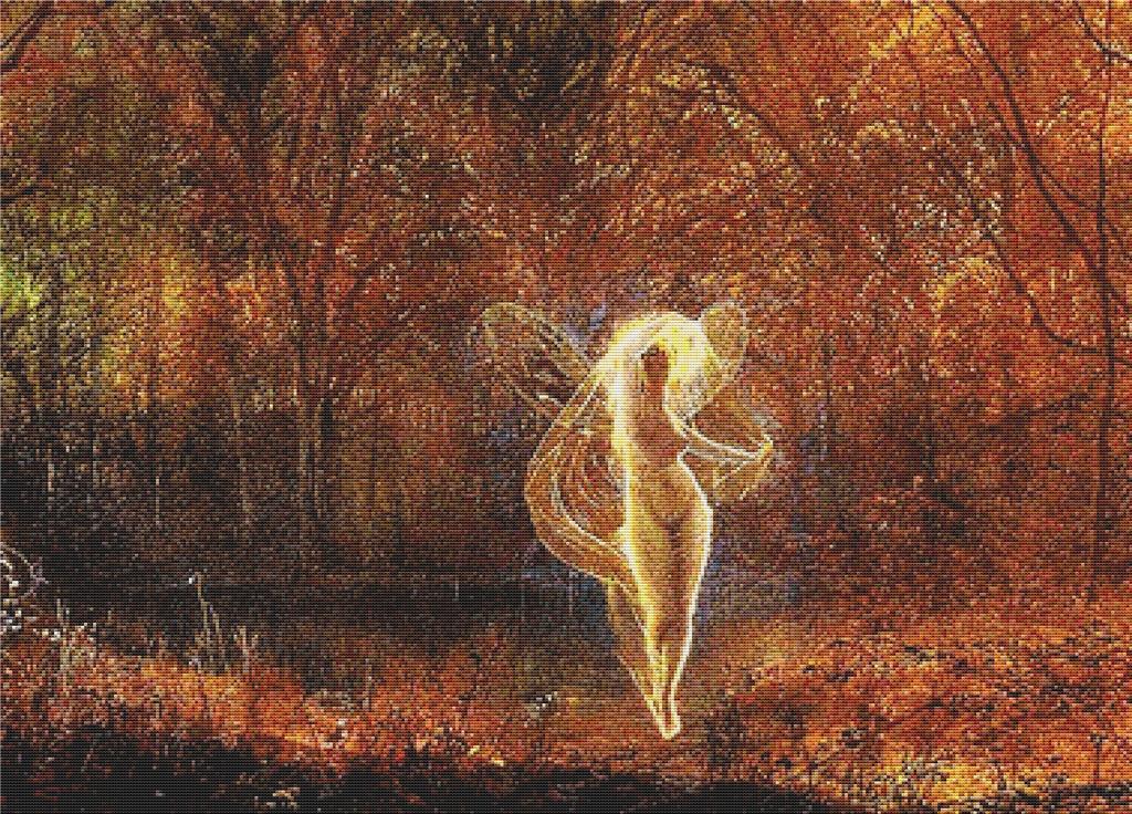 Dame Autumn Has A Mournful Face - X Squared Cross Stitch