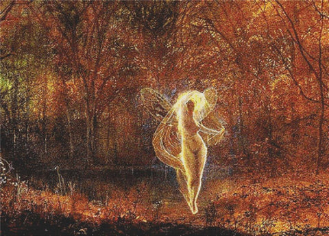 Dame Autumn Has A Mournful Face - X Squared Cross Stitch