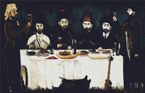 The Feast Of Kupreishvili Family - X Squared Cross Stitch