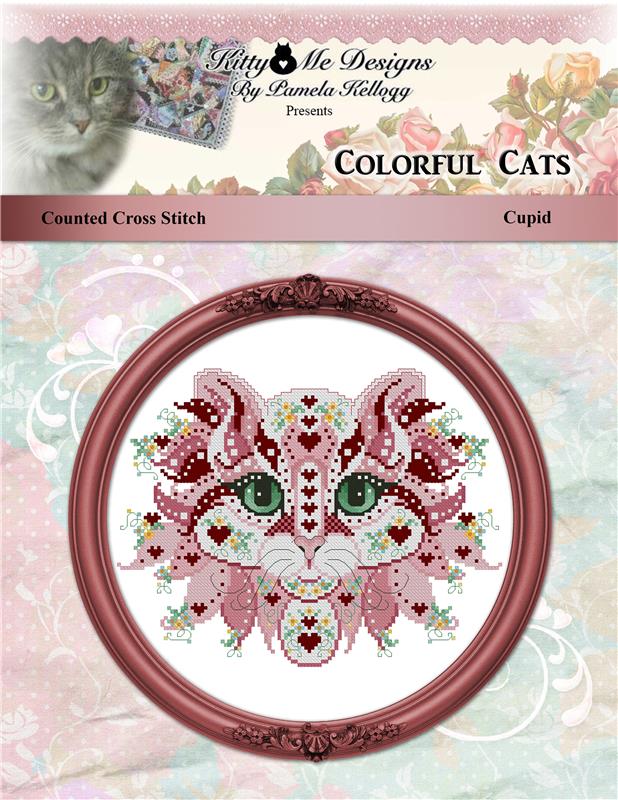 Colorful Cats: Cupid - Kitty & Me Designs