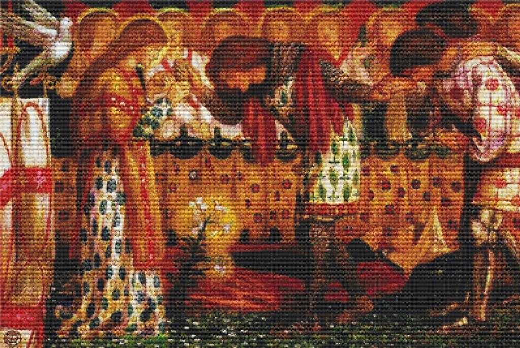 Sir Percival’s Sister Died By The Way - X Squared Cross Stitch