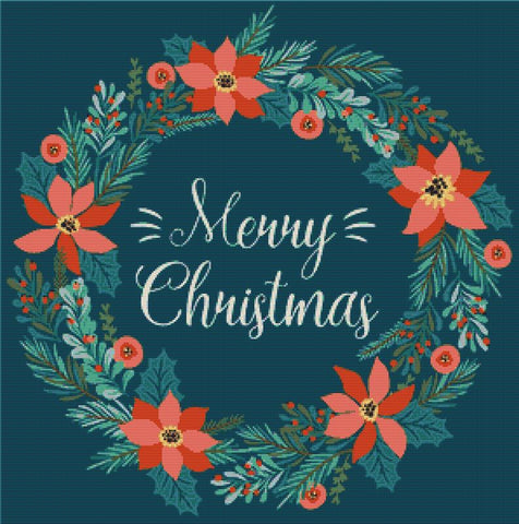 Merry Christmas XVI - X Squared Cross Stitch