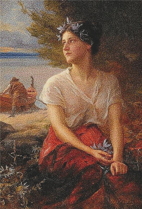 Die Hübsche Fischerin - X Squared Cross Stitch