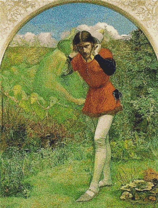 Ferdinand Lured By Ariel - X Squared Cross Stitch