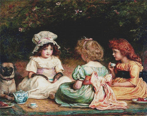 Afternoon Tea - X Squared Cross Stitch