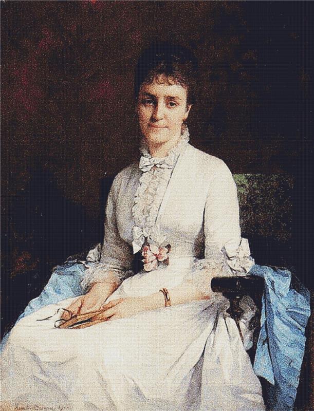 Portrait Of A Lady - X Squared Cross Stitch