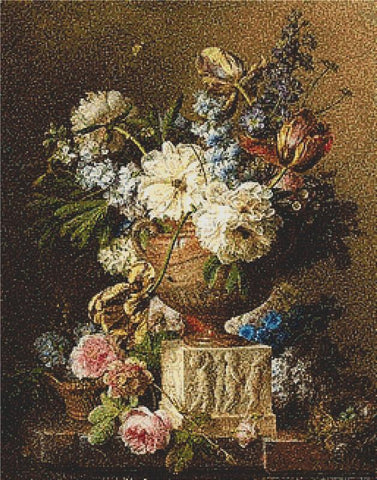 Pivoines - X Squared Cross Stitch