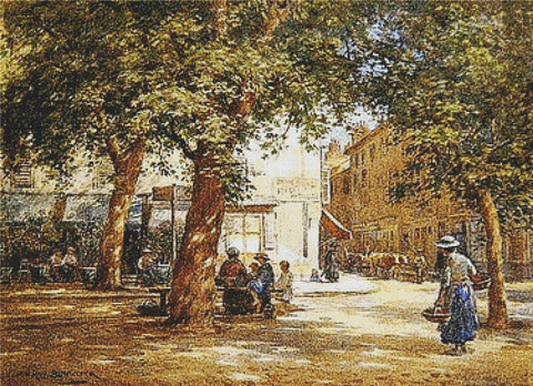 The Market Square - X Squared Cross Stitch