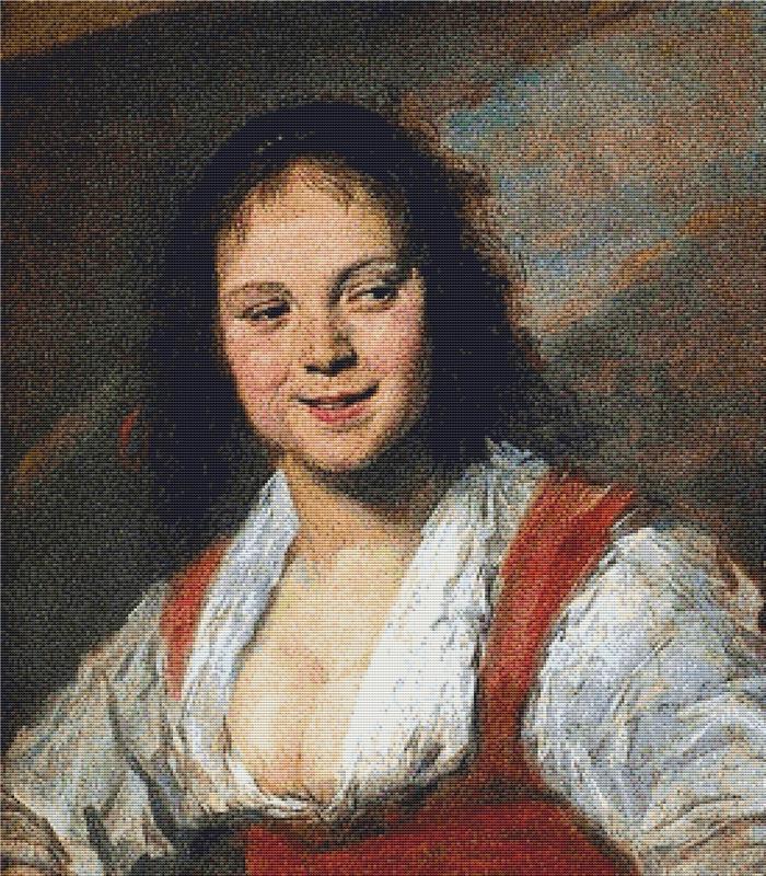 Portrait Of A Woman - X Squared Cross Stitch
