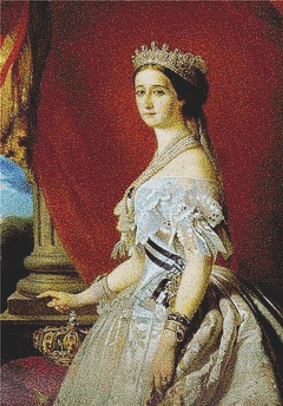 Empress Eugenie - X Squared Cross Stitch