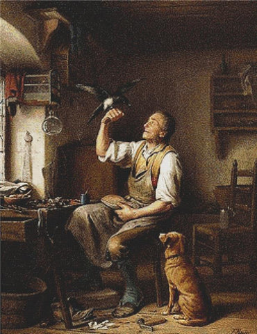 The Docile Student - X Squared Cross Stitch