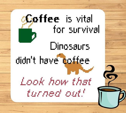 Coffee And Dinosaurs - Iris Originals