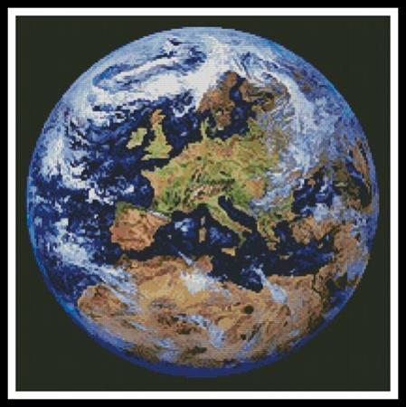 Earth (Europe And North Africa) - Artecy Cross Stitch