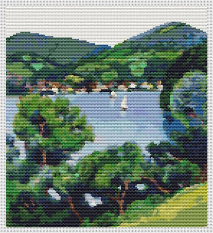 View Of Tegernsee - Art of Stitch, The