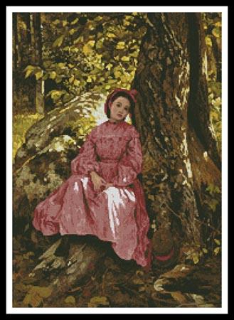 Resting In The Woods - Artecy Cross Stitch
