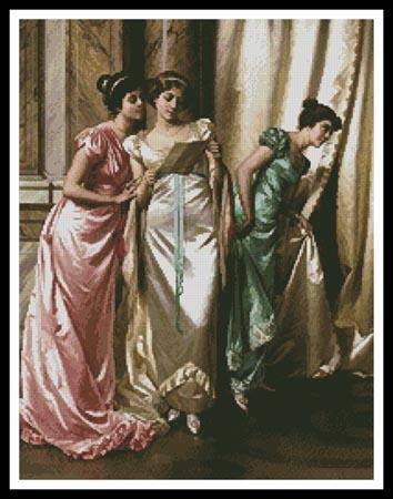 The Eavesdroppers - Artecy Cross Stitch