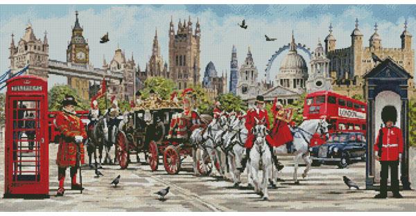 London Panorama - Artecy Cross Stitch