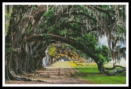 Oak Tree Path - Artecy Cross Stitch