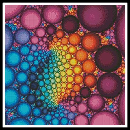 Fractal Bubbles - Artecy Cross Stitch