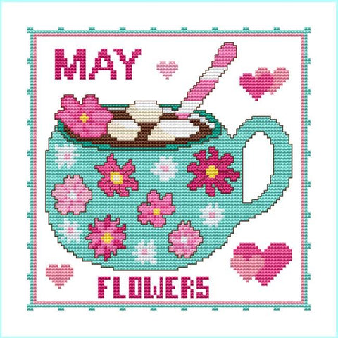 A Year Of Mugs: May - Cross Stitch Wonders