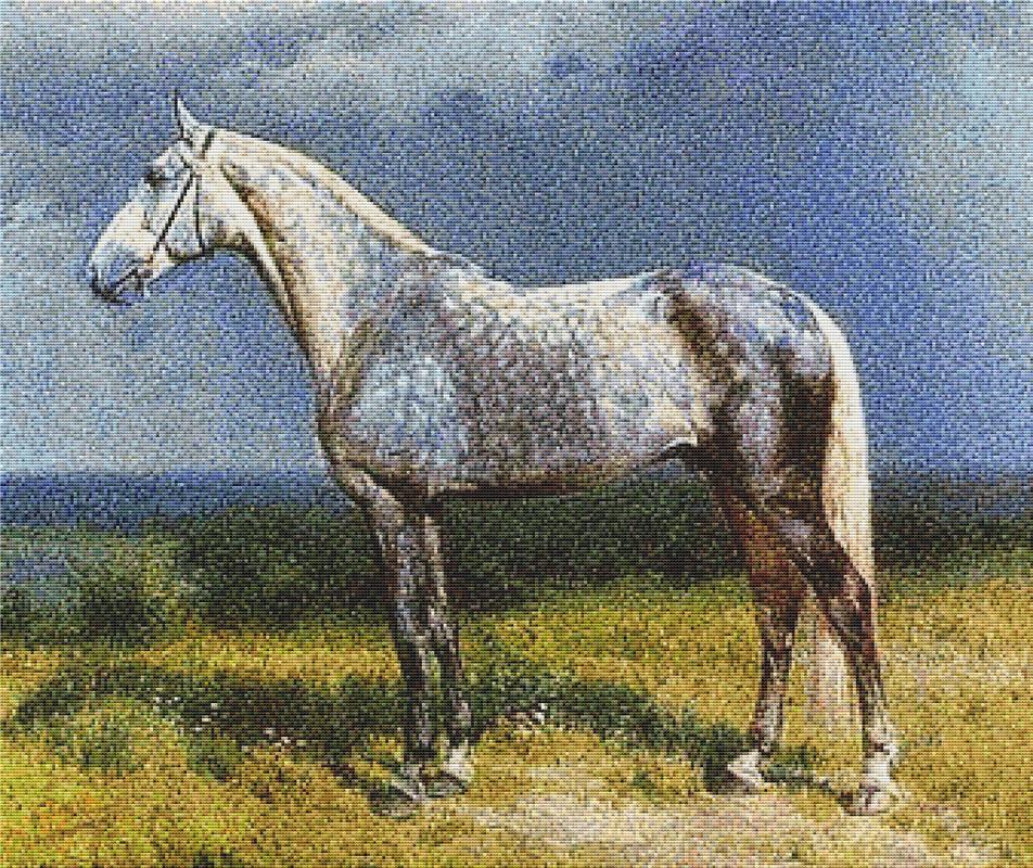 Proud Horse - X Squared Cross Stitch
