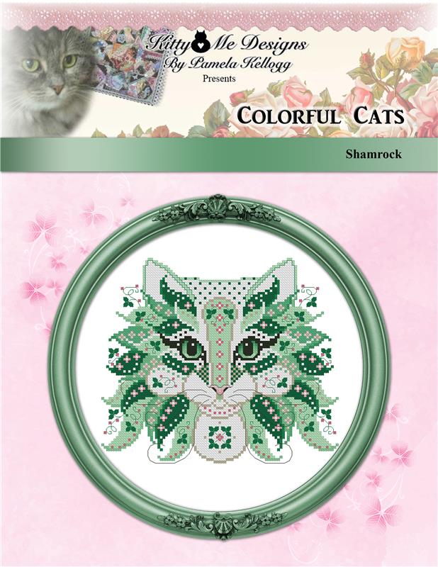 Colorful Cats: Shamrock - Kitty & Me Designs