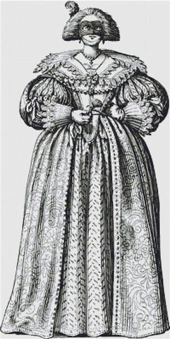 Historical Lady - X Squared Cross Stitch