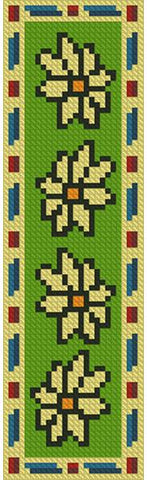 Daisy Bookmark - Artecy Cross Stitch