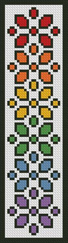 Rainbow Bookmark - Artecy Cross Stitch