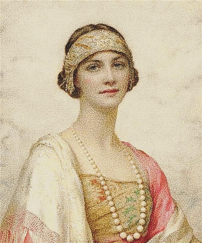 An Elegant Beauty - X Squared Cross Stitch