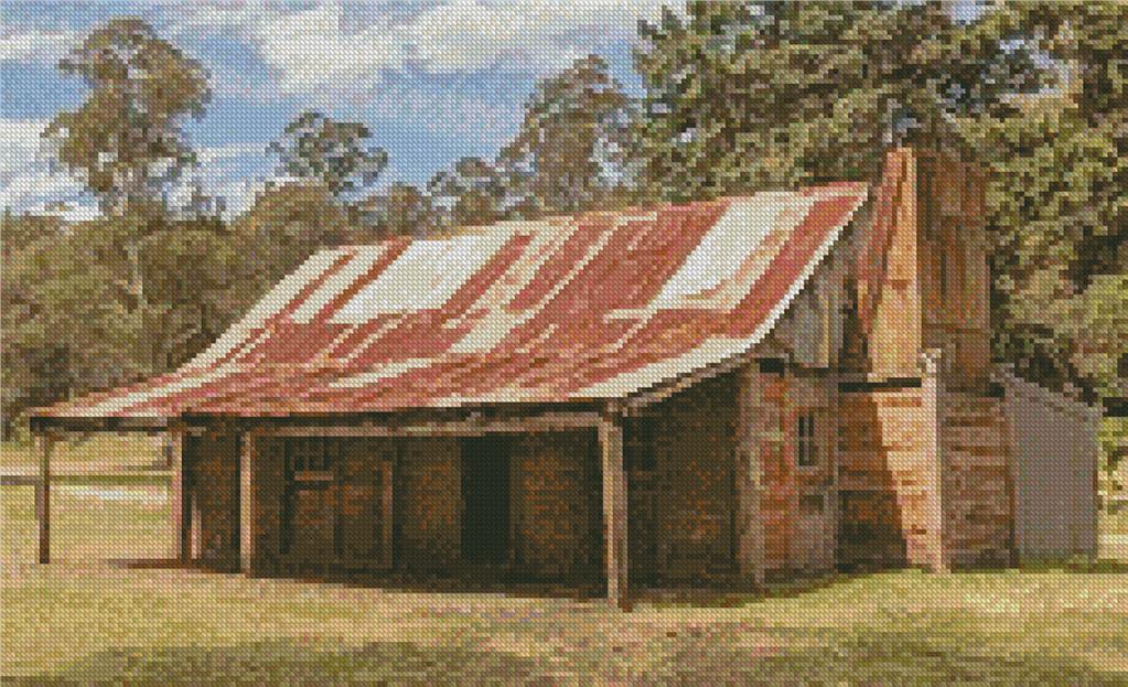 Frys Hut (Crop) - Artecy Cross Stitch