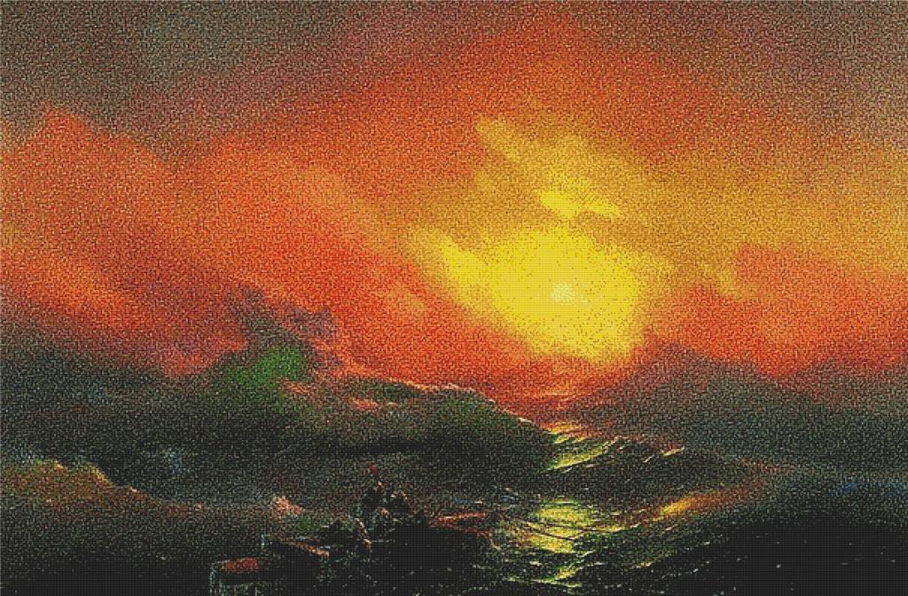 The Ninth Wave - X Squared Cross Stitch
