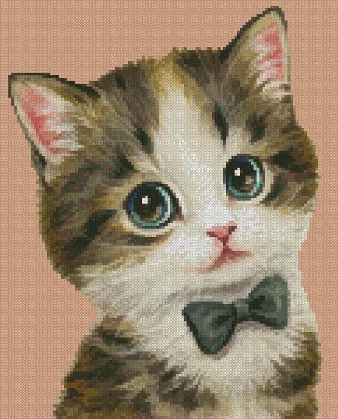 Mini Cat 67 - Artecy Cross Stitch