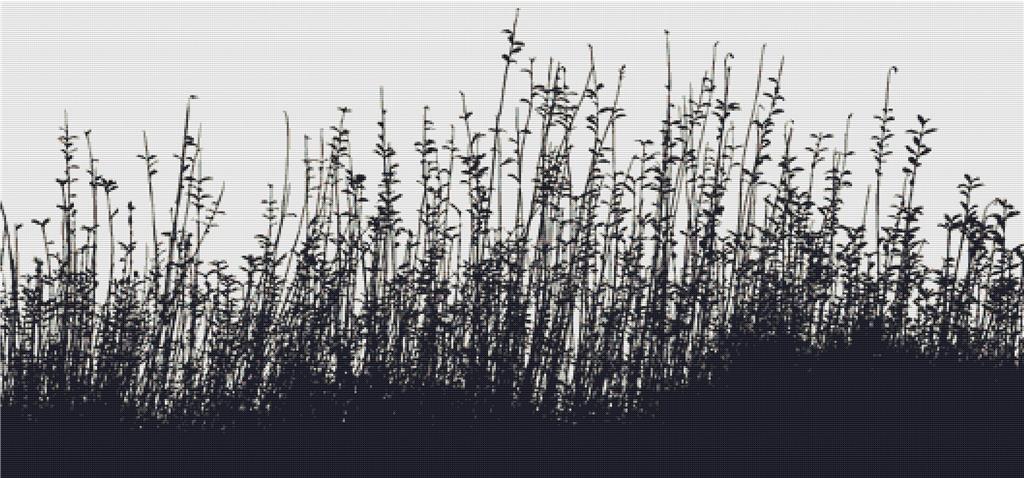 Meadow Silhouette - X Squared Cross Stitch
