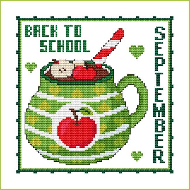 A Year Of Mugs: September - Cross Stitch Wonders