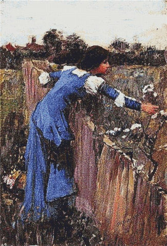 The Flower Picker - X Squared Cross Stitch