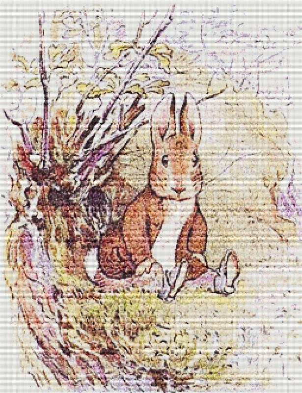Benjamin Bunny - X Squared Cross Stitch