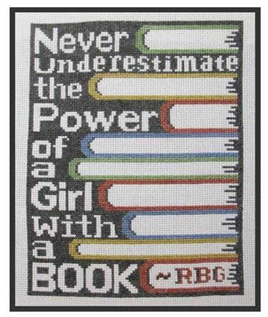 Girl With A Book - Stitcherhood