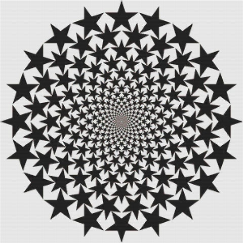 Maelstrom Of Stars - X Squared Cross Stitch