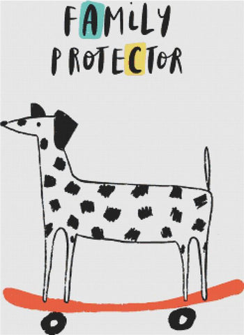 Family Protector - X Squared Cross Stitch